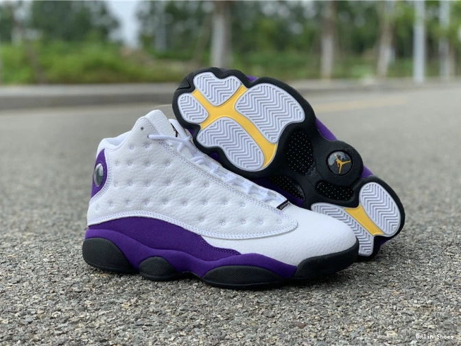Bmlin Shoes 414571-105 Lakers Jordan Air 13 0725